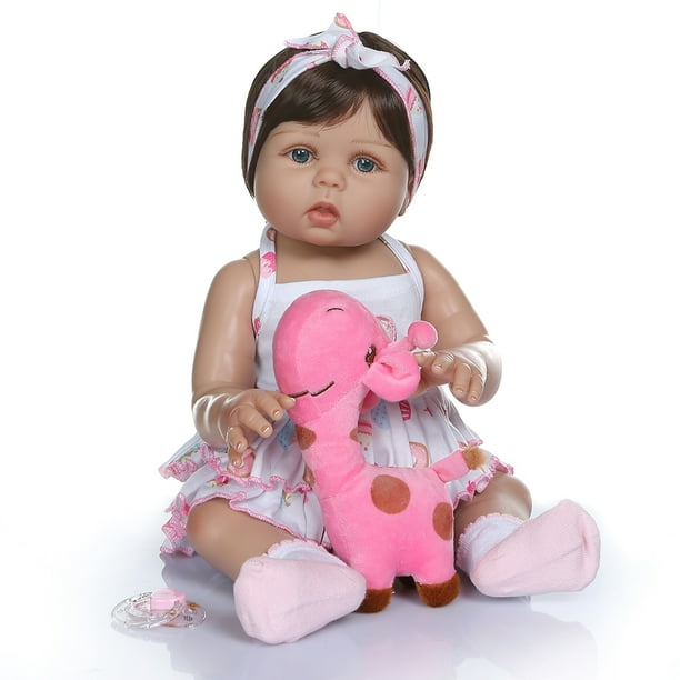 Silicone Flexible Durable Lifelike Baby Doll Simulation Girl Doll for Baby Infant Silicone Flexible Durable Lifelike Baby Doll Simulation Girl Doll for Baby Infant
